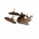 Korpusówki wojsk pancernych srebrne 