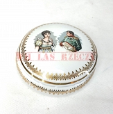 Puzderko szkatułka porcelana francuska Napoleon