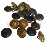 Guziki płaszczowe 23 mm 