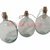 Szklana manierka carska 